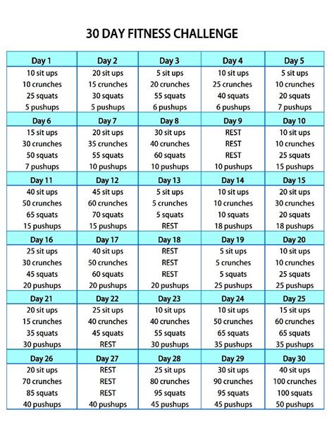 30 day fitness challenge results|Beginners! Use This 30.